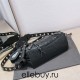 Balenciaga Cagole XS Small 26 Black Motorcycle Lambskin Silver Hardware 26x11x8cm