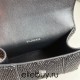 Balenciaga Hourglass XS Small 19 Diamond Black Diamond Hardware 19x8x21cm