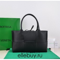 BOTTEGA VENETA SLIP Tote Large 36 Lambskin Black 36x24x12cm​2​ Full Leather