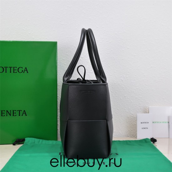 BOTTEGA VENETA SLIP Tote Large 36 Lambskin Black 36x24x12cm​2​ Full Leather