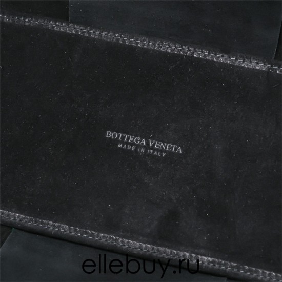 BOTTEGA VENETA SLIP Tote Large 36 Lambskin Black 36x24x12cm​2​ Full Leather