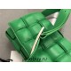 BOTTEGA VENETA Cassette 19 Medium Green 19x12x5cm Full Leather