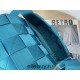 BOTTEGA VENETA Cassette 25 Medium New Blue 25x15x5cm Full Leather