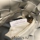 BOTTEGA VENETA Jodie 23 White 23x23.5x10 Full Leather