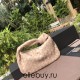 BOTTEGA VENETA Jodie 23 Beige 23x23.5x10 Full Leather