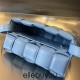 BOTTEGA VENETA Cassette 23 Medium Blue 23x15x5cm Full Leather