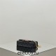 Celine Triomphe Canvas Chain Underarm Bag Gold Hardware Model: 197943 Size: 20.5x10.5x4cm