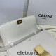 Celine Teen Box Polished Calfskin White Gold Hardware 18x15x6cm