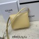 Celine Teen Box Polished Calfskin Light Yellow Gold Hardware 18x15x6cm