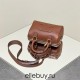 Celine Voyage Triomphe Embossed Brown Gold Hardware Model: 197583 Size: 19.5x14x7cm