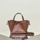 Celine Cabas Tote Brown Full Leather Model: 111013 Size: 22x17x15cm