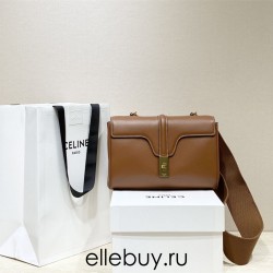 Celine Teen Soft 16 Brown Model: 196853 Size: 23x15x9cm