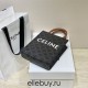 Celine Triomphe Canvas Cabas Tote Mini 17 Model: 194372 Size: 17x21x4cm