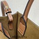 Celine Triomphe Canvas Cabas Tote Mini 17 Model: 194372 Size: 17x21x4cm