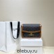 Celine Triomphe Canvas Teen Box Medium 22.5 Model: 191242 22.5x16.5x7.5cm