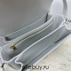 Celine Triomphe Canvas Teen Box Medium 22.5 White Full Leather Size: 22.5x16.5x5cm