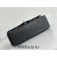 Chanel Classic Flap bag Mini 20 Black with silver hardware, Caviar leather, edge stitching.