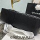 Chanel Classic Flap bag Jumbo 30 Black with silver hardware, Caviar leather, edge stitching, red interior.