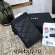 Chanel Leboy Key Pouch Black with Silver Hardware Caviar Leather Hass Factory leather Small Card Holder Coin Purse 11cm