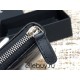 Chanel Classic Card Holder Black with Silver Hardware Lamb Leather Hass Factory leather 11cm