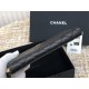 Chanel Long Wallet Folded Black with Gold Hardware Lamb Leather Hass Factory leather 19cm