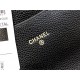 Chanel Classic Wallet Long Black with Gold Hardware Caviar Leather Hass Factory leather 19cm