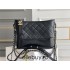 Chanel Gabrielle Hobo Black with Gold Hardware Lamb Leather Hass Factory leather 15x20x8cm