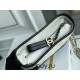 Chanel Gabrielle Hobo White with Gold Hardware Lamb Leather Hass Factory leather 15x20x8cm