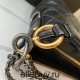 Chanel Gabrielle Hobo Black with Gold Hardware New Alphabet Shoulder Strap Lamb Leather Hass Factory leather 28cm