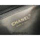 Chanel Classic Flap bag Heart Shaped Black with Gold Hardware Medium Size 20 Caviar Leather Hass Factory leather 20cm