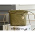 Chanel 23A Chanel 22 Mini Avocado Green Gold Hardware Calfskin Leather Hass Factory leather 19x20x6cm