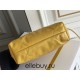 Chanel 23A Chanel 22 Mini Mango Yellow Gold Hardware Calfskin Leather Hass Factory leather 19x20x6cm