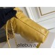 Chanel 23A Chanel 22 Mini Mango Yellow Gold Hardware Calfskin Leather Hass Factory leather 19x20x6cm