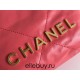 Chanel 23S Chanel 22 Mini Peach Pink Gold Hardware Calfskin Leather Hass Factory leather 19x20x6cm