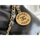 Chanel 23S Chanel 22 Mini Black Gold Hardware Calfskin Leather Hass Factory leather 19x20x6cm