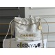 Chanel 23S Chanel 22 Mini White Gold Hardware Calfskin Leather Hass Factory leather 19x20x6cm