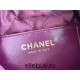 Chanel 23S Chanel 22 Mini Dragon Fruit Pink Gold Hardware Calfskin Leather Hass Factory leather 19x20x6cm