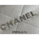 Chanel 23P Chanel 22 bag Small Double Shoulder Bag Flash Silver Hardware Silver Hardware Calfskin Leather Hass Factory leather 29x35x11cm