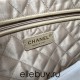 Chanel 22S Chanel 22 Bag Medium Size 39 White Black Letters Gold Hardware Calfskin Leather Hass Factory leather 39cm