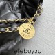 Chanel 22S Chanel 22 Bag Small Size 35 Black Gold Hardware Calfskin Leather Hass Factory leather 35cm