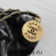 Chanel 22S Chanel 22 Bag Medium Size 39 Black Gold Hardware Calfskin Leather Hass Factory leather 39cm