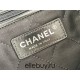 Chanel 23P Chanel 22 Bag Silver Hardware Medium Size 42 Silver Hardware Calfskin Leather Hass Factory leather 38x42x8cm