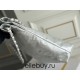 Chanel 22B Chanel 22 Bag Silver Hardware Small Size 37 Silver Hardware Calfskin Leather Hass Factory leather 35x37x7cm