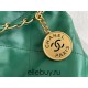 Chanel 22S Chanel 22 Bag Green Small Size 37 Gold Hardware Calfskin Leather Hass Factory leather 35x37x7cm