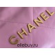 Chanel 22S Chanel 22 Bag Light Purple Small Size 37 Gold Hardware Calfskin Leather Hass Factory leather 35x37x7cm