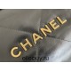 Chanel 22S Chanel 22 Bag Black Small Size 37 Gold Hardware Calfskin Leather Hass Factory leather 35x37x7cm