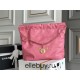 Chanel 22S Chanel 22 Bag Pink Small Size 37 Gold Hardware Calfskin Leather Hass Factory leather 35x37x7cm