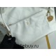 Chanel 22S Chanel 22 Bag White Small Size 37 Gold Hardware Calfskin Leather Hass Factory leather 35x37x7cm