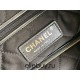 Chanel 23A Chanel 22 Bag Black with Hand Grab Wrinkles Medium Size 42 Gold Hardware Calfskin Leather Hass Factory leather 38x42x8cm