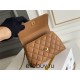 Chanel Classic Coco Handle Mini, 19cm flap bag, caramel, with stitched edges, gold-tone hardware, caviar leather, Hass Factory leather, 13x19x9cm